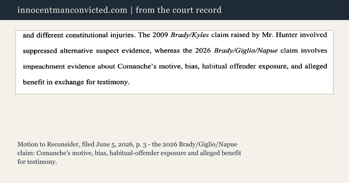 When False Testimony Stands: What Napue Requires